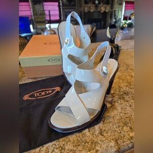 Tod's Women's White Sandals